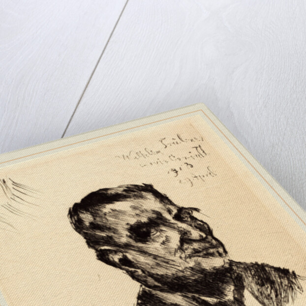 Wilhelm Trübner by Lovis Corinth