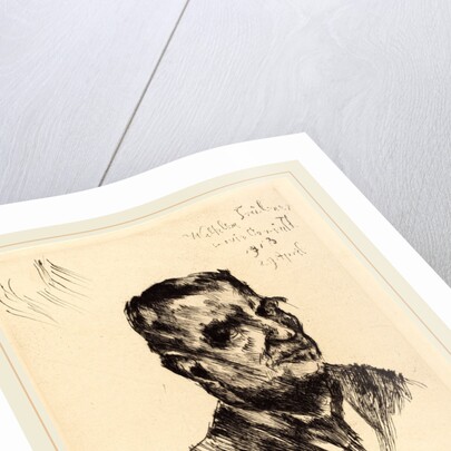 Wilhelm Trübner by Lovis Corinth