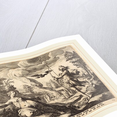Apollo Killing Coronis by Workshop of Hendrik Goltzius
