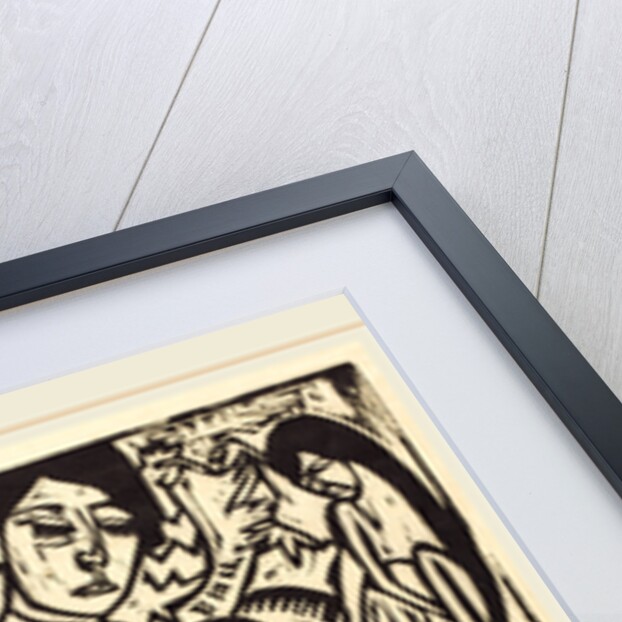 Woman Tying Her Shoe by Ernst Ludwig Kirchner