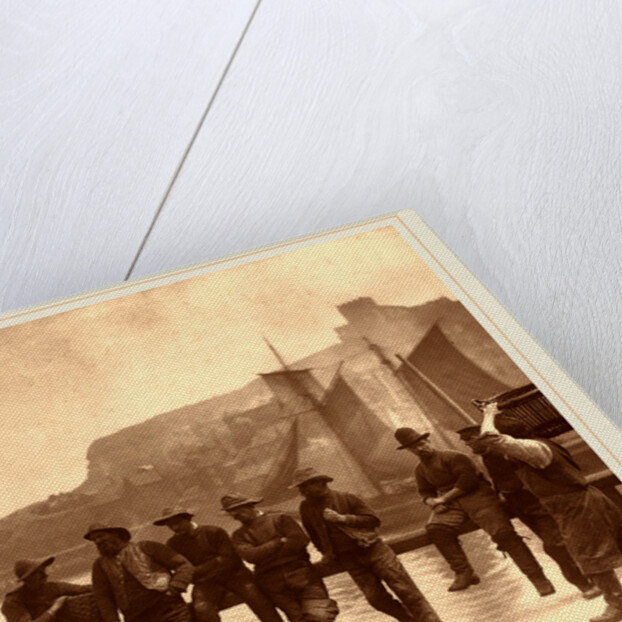 Whitby Fishermen by Frank Meadow Sutcliffe