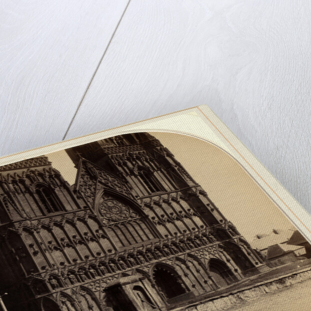 Lichfield Cathedral from the North-west, 1858 by Roger Fenton