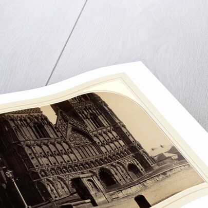 Lichfield Cathedral from the North-west, 1858 by Roger Fenton