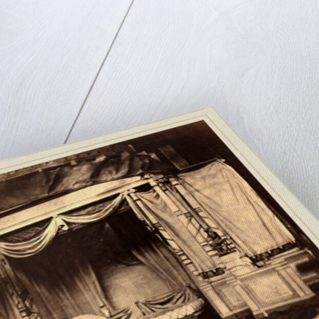 Bedroom display in the Paris Universal Exposition of 1855, 1855 by Félix Jacques Antoine Moulin