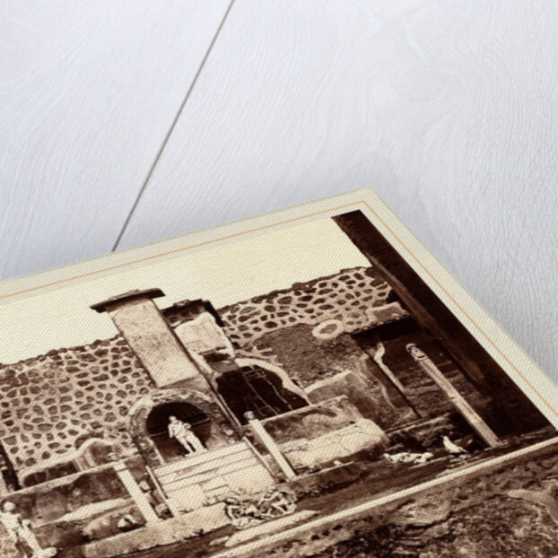 View of Pompeii, Casa di Marco Lucrezio, c. 1870 by Giorgio Sommer