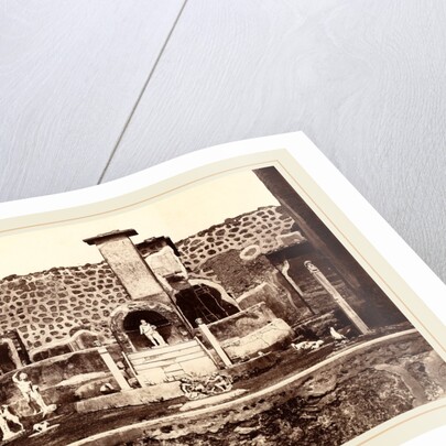 View of Pompeii, Casa di Marco Lucrezio, c. 1870 by Giorgio Sommer