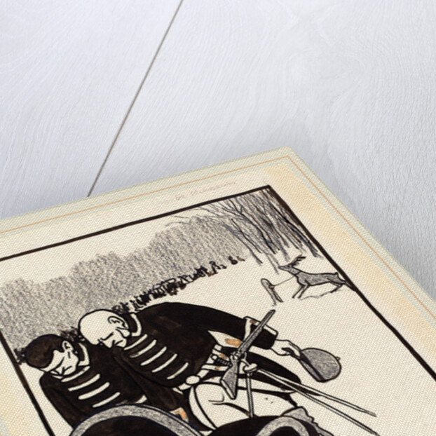 Grands Chasseurs--Le Cerf est prêt by Félix Vallotton