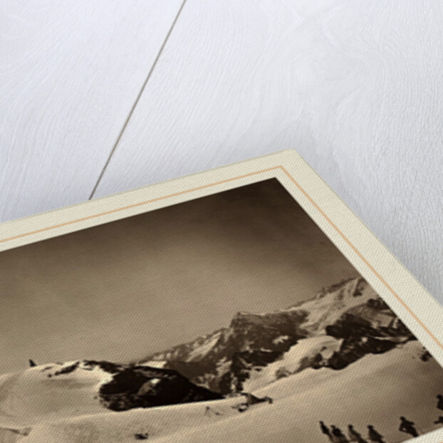 Summit of Mont Titlis, Switzerland, 1866 by Adolphe Braun