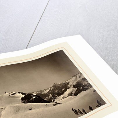 Summit of Mont Titlis, Switzerland, 1866 by Adolphe Braun