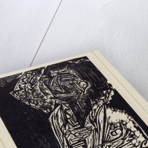 The Wife of Professor Goldstein by Ernst Ludwig Kirchner