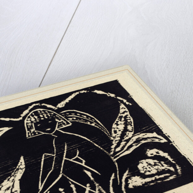 Nude Figure of a Girl in a Landscape by Otto Müller