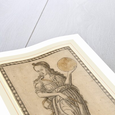 Urania, c. 1465 by Master of the E-Series Tarocchi