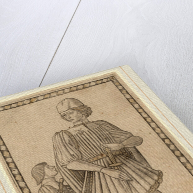 Chavalier, c. 1465 by Master of the E-Series Tarocchi