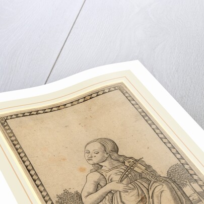 Talia, c. 1465 by Master of the E-Series Tarocchi