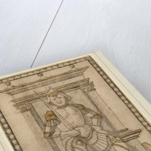 Marte, c. 1465 by Master of the E-Series Tarocchi