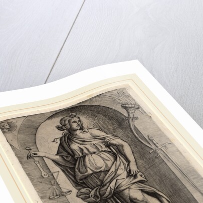 Justice, c. 1520 by Master I.I.CA