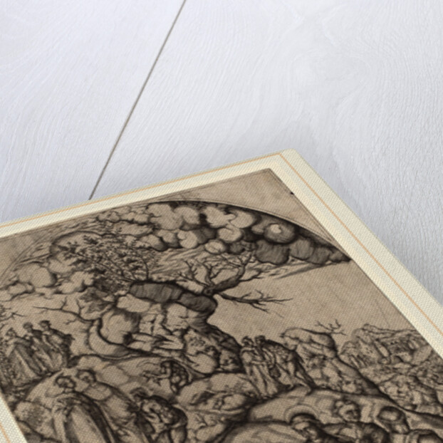 Saint Filippo Benizzi Healing a Beggar by Anonymous