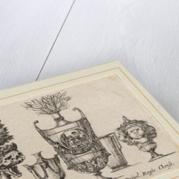 Fantastic Vases, probably 1646 by Stefano Della Bella