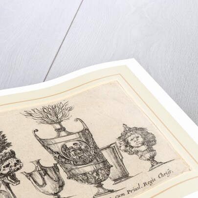 Fantastic Vases, probably 1646 by Stefano Della Bella