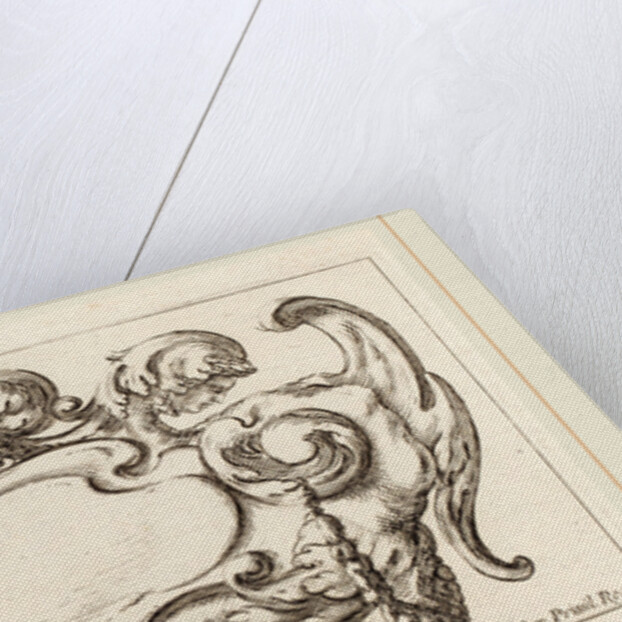 Cartouche, probably 1646 by François Collignon