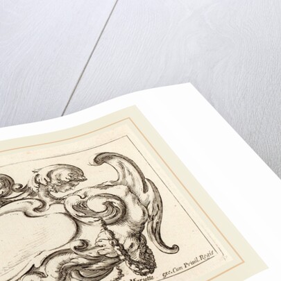 Cartouche, probably 1646 by François Collignon