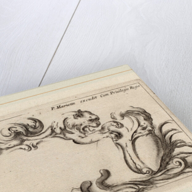 Cartouche, probably 1646 by François Collignon