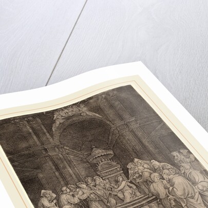 Christ Disputing with the Doctors by Master HFE