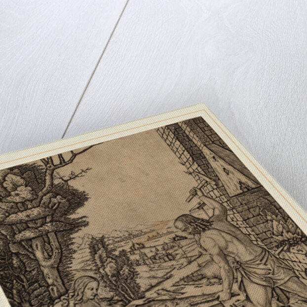 Vulcan, Venus, and Eros, 1508 by Marcantonio Raimondi