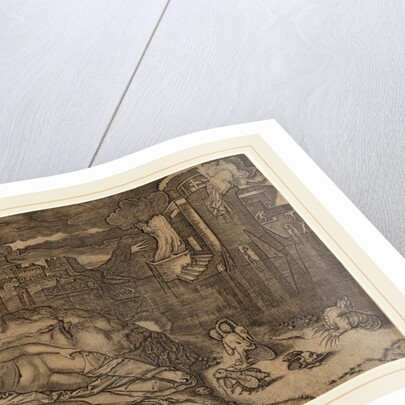 Raphael's Dream by Marcantonio Raimondi