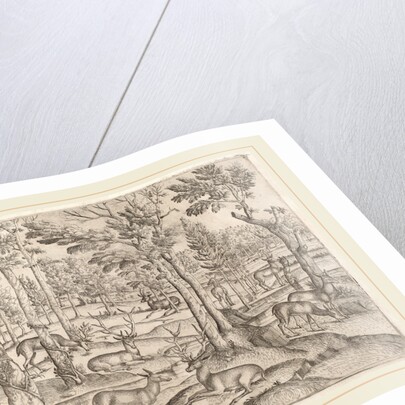 Deer in the Forest, c. 1520 by Anonymous