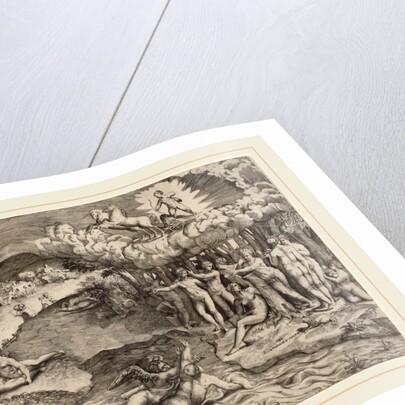 The Triumph of Love, 1545 by Giulio Bonasone