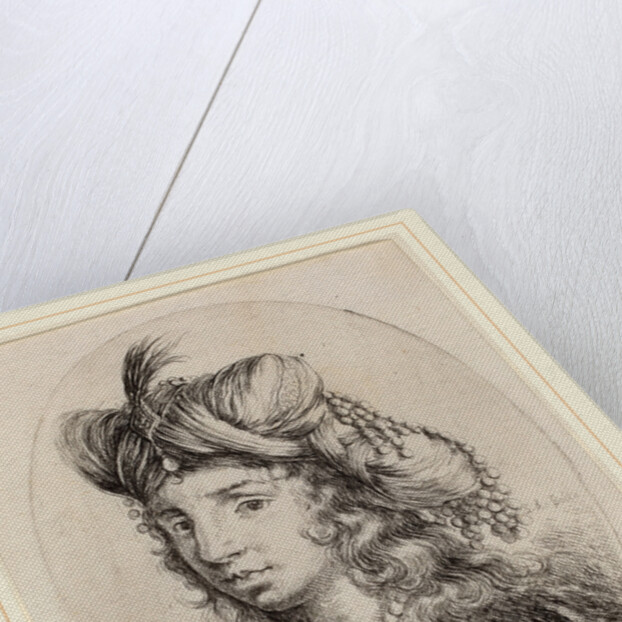 Sultaness Adorned with Pearls, Turned to the Left by Stefano Della Bella