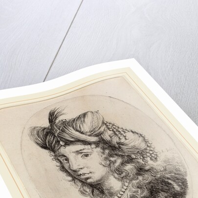 Sultaness Adorned with Pearls, Turned to the Left by Stefano Della Bella