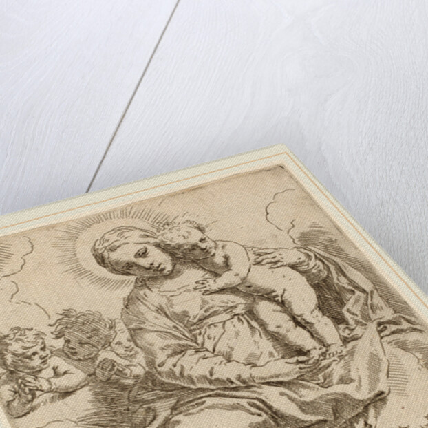 The Virgin and Child by Simone Cantarini