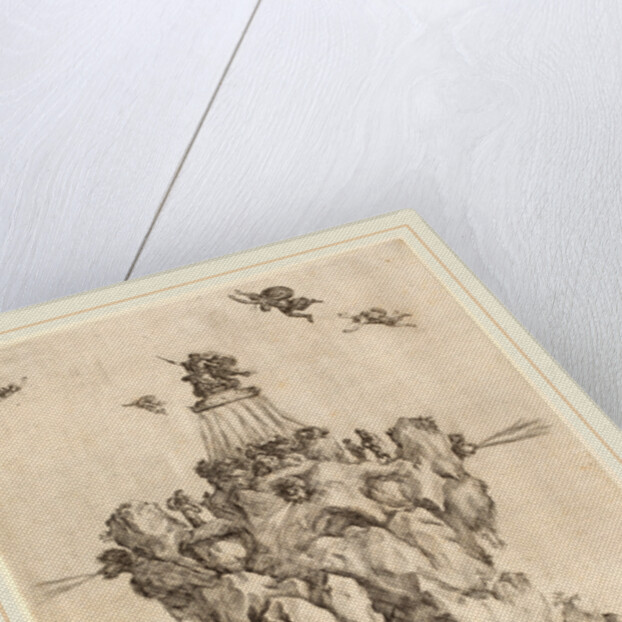 The Rock of Aeolus, 1652 by Stefano Della Bella