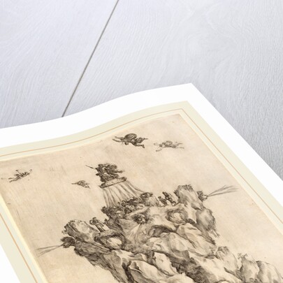 The Rock of Aeolus, 1652 by Stefano Della Bella