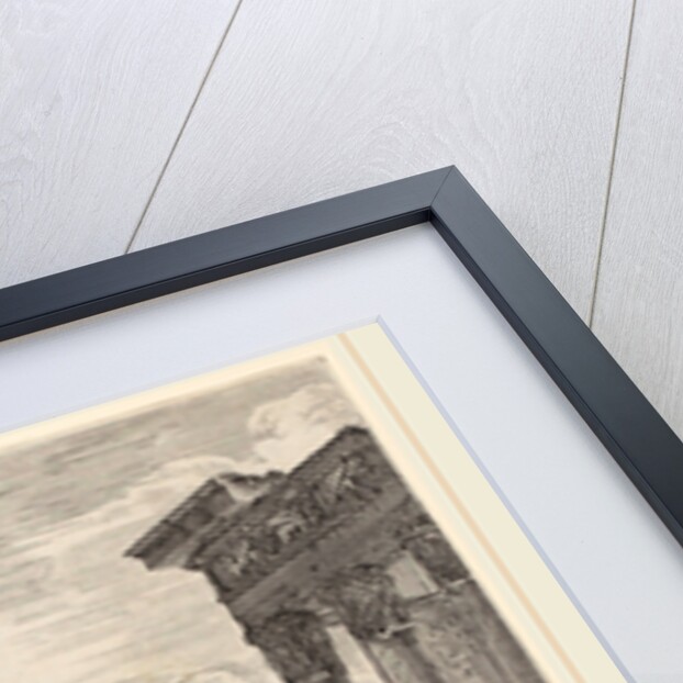 Temple of Antonius and the Campo Vaccino, 1656 by Stefano Della Bella