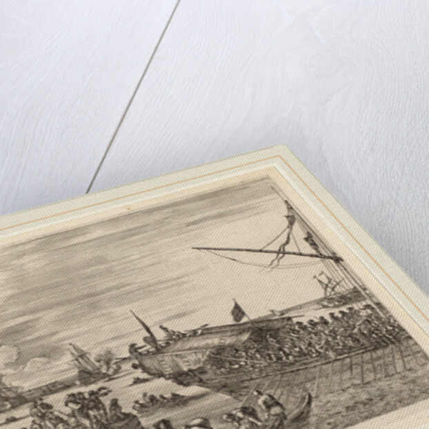 Departure of a Ship, probably c. 1654-1655 by Stefano Della Bella