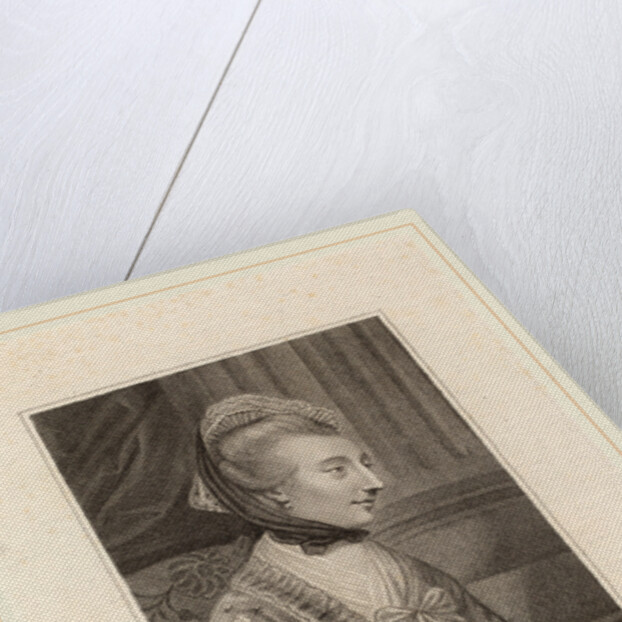 Mrs. Montague, 1792 by Francesco Bartolozzi