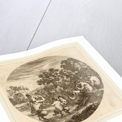 Satyrs and Faun by Stefano Della Bella