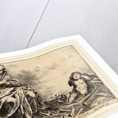 Virgin Bowing to Instruments of the Passion by Pierre Brebiette