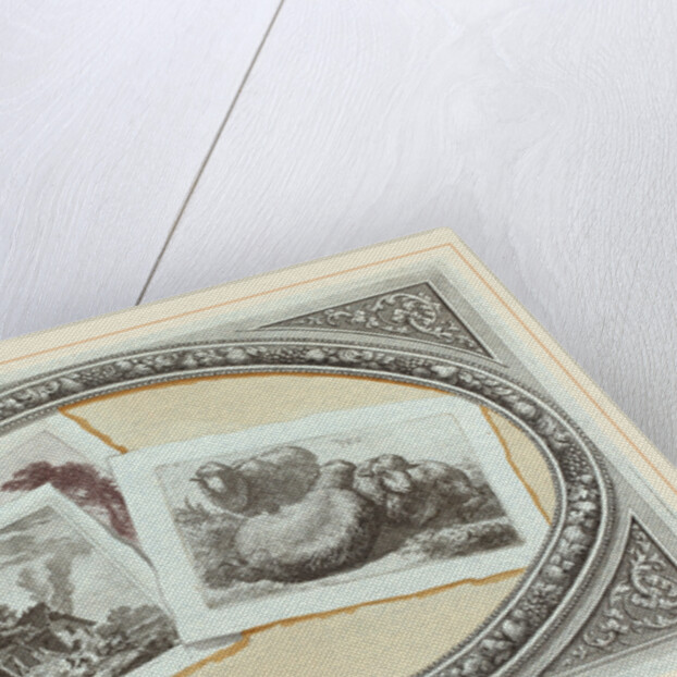 Trompe l'Oeil: Landscapes and Sheep by Anonymous