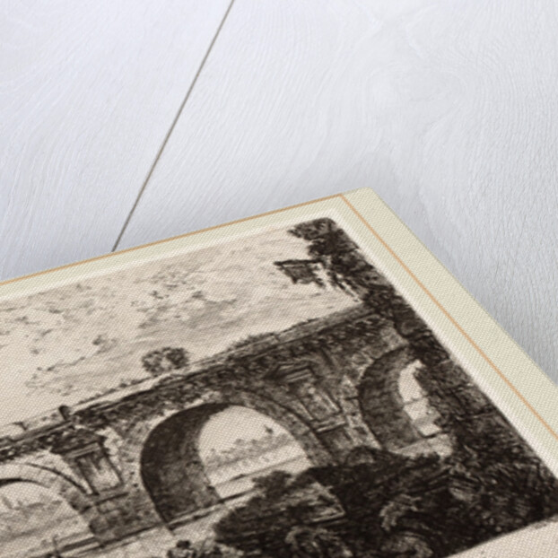 Ponte di Rimino fabbricato da Augusto e da Tiberio imperatore, 1748 by Giovanni Battista Piranesi