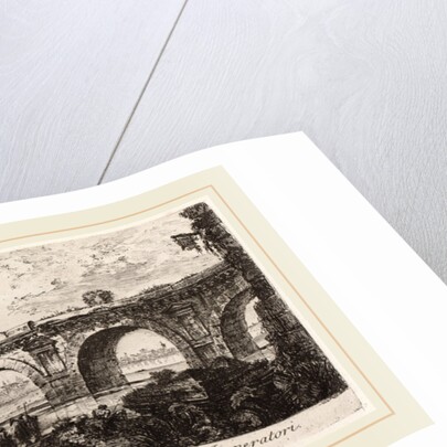 Ponte di Rimino fabbricato da Augusto e da Tiberio imperatore, 1748 by Giovanni Battista Piranesi