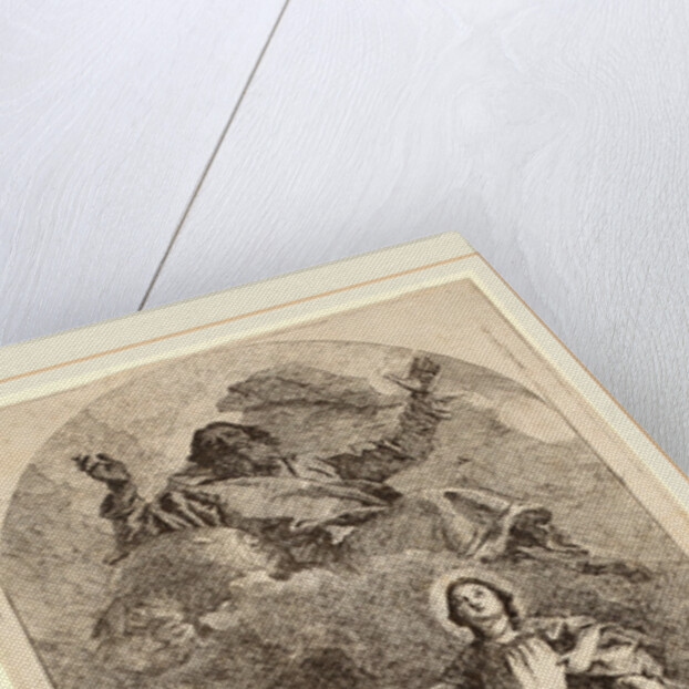 The Vision of Saint Anne by Lorenzo Baldissera Tiepolo