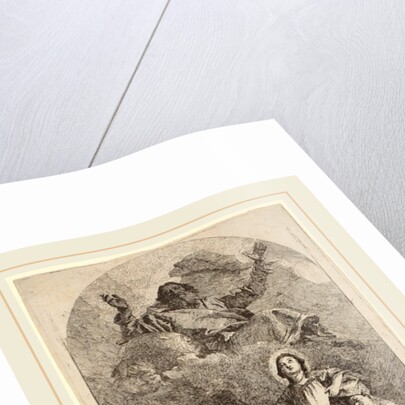 The Vision of Saint Anne by Lorenzo Baldissera Tiepolo