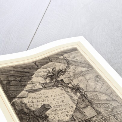 Title Plate by Giovanni Battista Piranesi