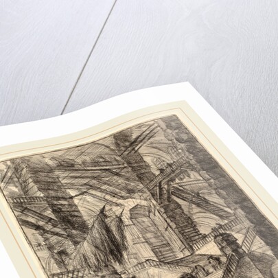 The Staircase with Trophies by Giovanni Battista Piranesi