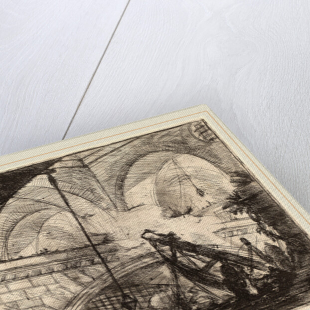 The Arch with a Shell Ornament by Giovanni Battista Piranesi