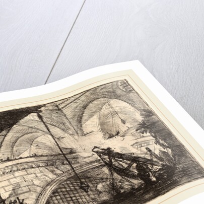 The Arch with a Shell Ornament by Giovanni Battista Piranesi